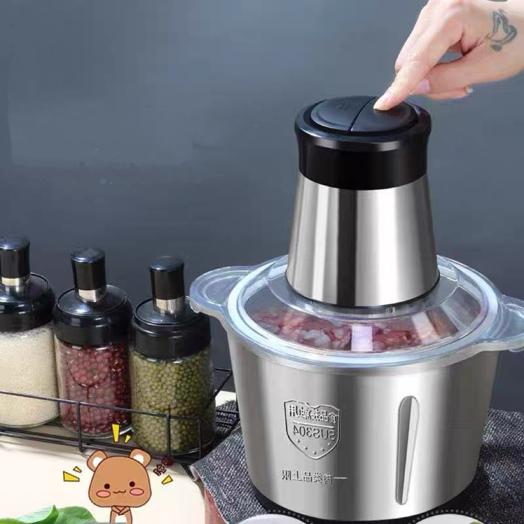 Electric Food Chopper Food Processor Home Kitchen Meat Grinder